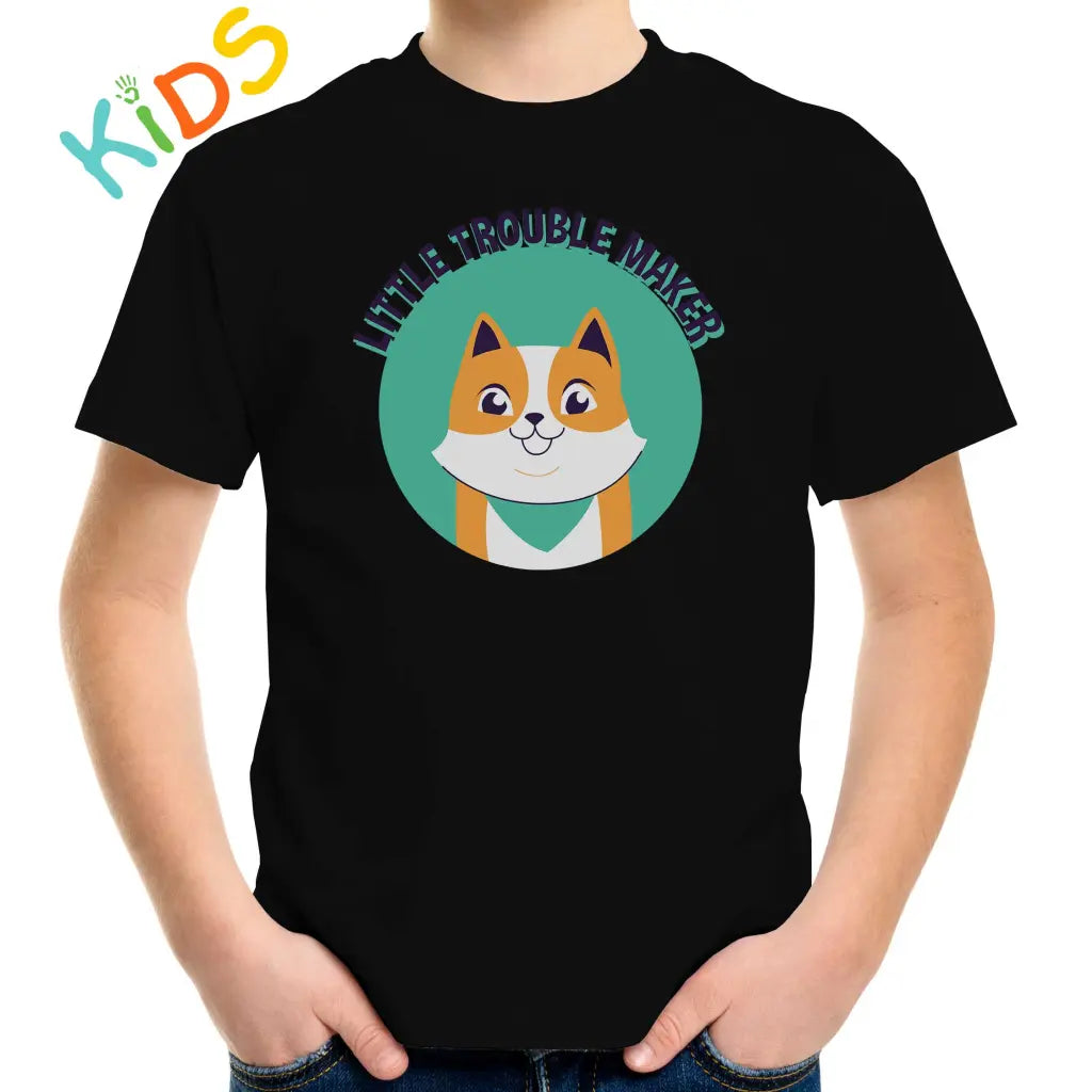 Little Trouble Maker Kids T-shirt - Tshirtpark.com