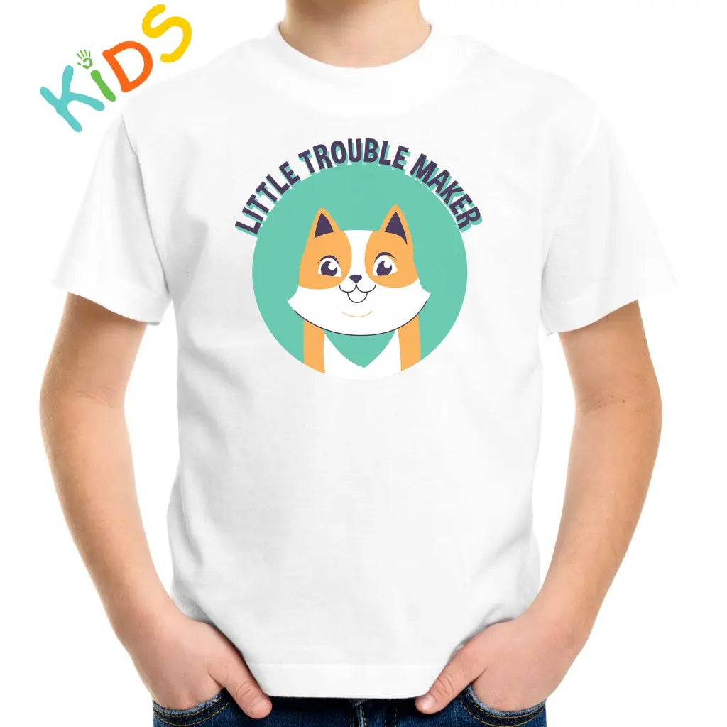 Little Trouble Maker Kids T-shirt - Tshirtpark.com