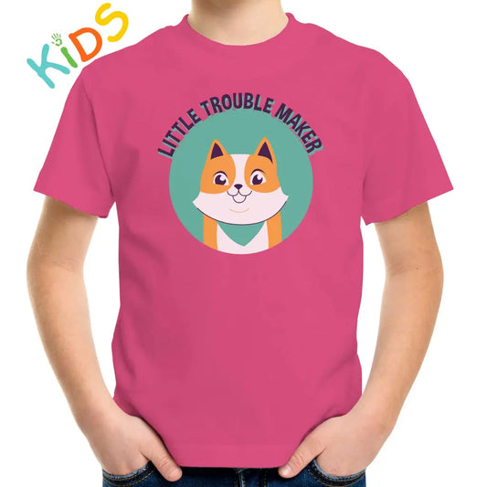 Little Trouble Maker Kids T-shirt - Tshirtpark.com