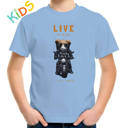 Live To Ride Kids T-shirt - Tshirtpark.com