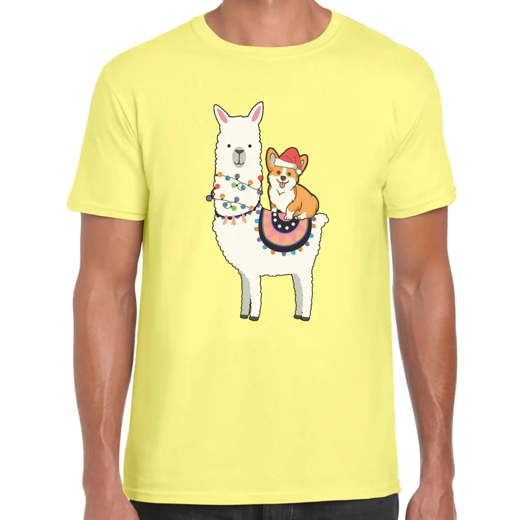 Llama And Dog T-Shirt - Tshirtpark.com