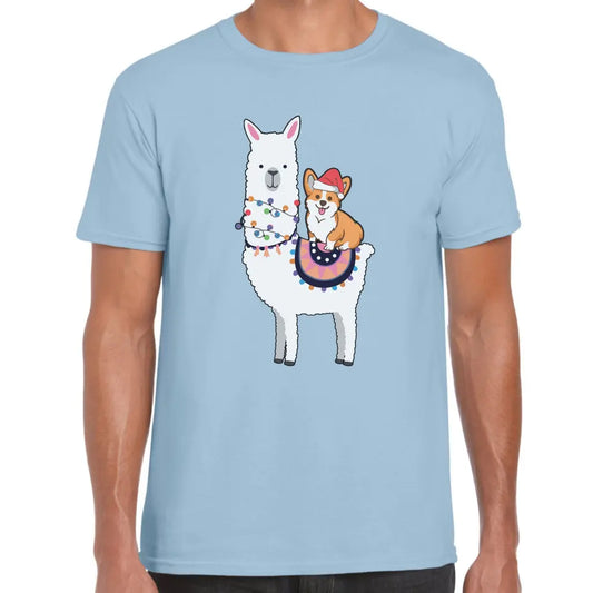 Llama And Dog T-Shirt - Tshirtpark.com