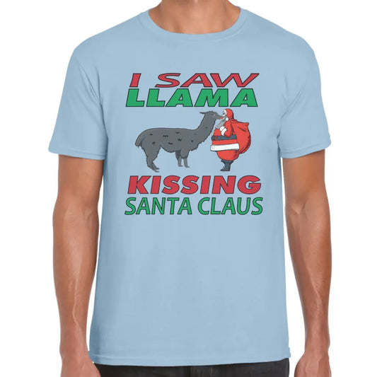 Llama Santa T-Shirt - Tshirtpark.com