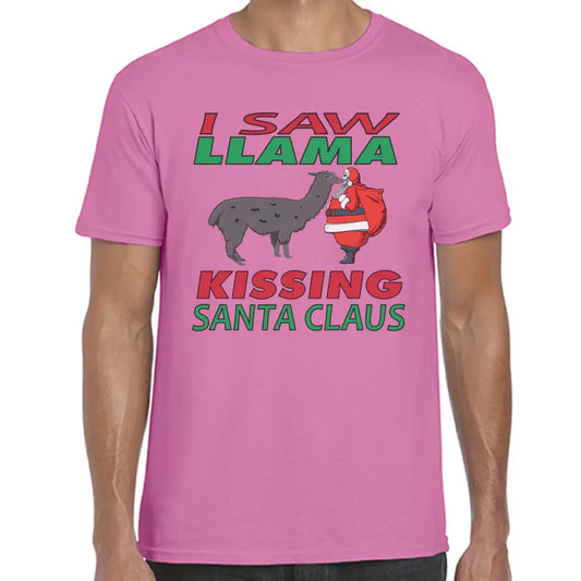 Llama Santa T-Shirt - Tshirtpark.com