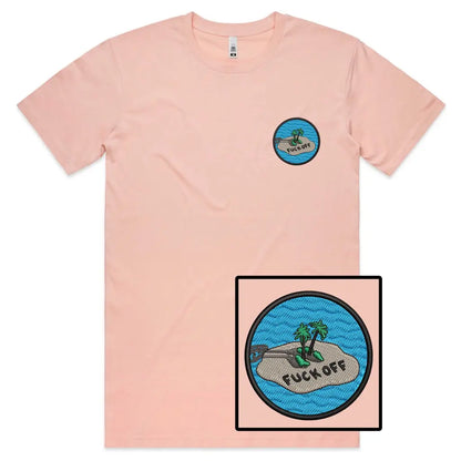 Lonely Island Embroidered T-Shirt - Tshirtpark.com