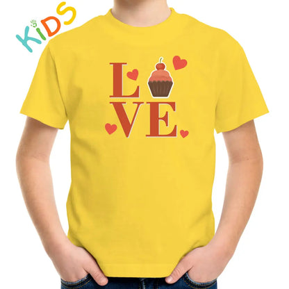 Love Cupcake Kids T-shirt - Tshirtpark.com