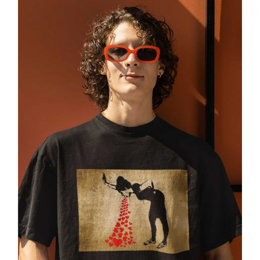 Love Sick Banksy T-Shirt - Tshirtpark.com
