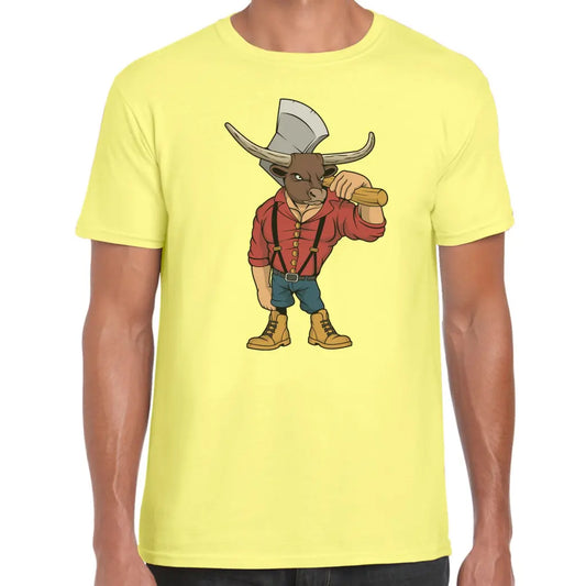 Lumberjack Bull T-Shirt - Tshirtpark.com