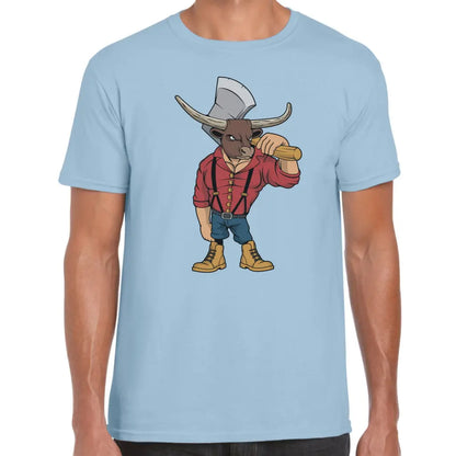 Lumberjack Bull T-Shirt - Tshirtpark.com