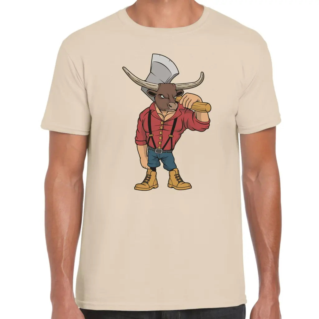 Lumberjack Bull T-Shirt - Tshirtpark.com