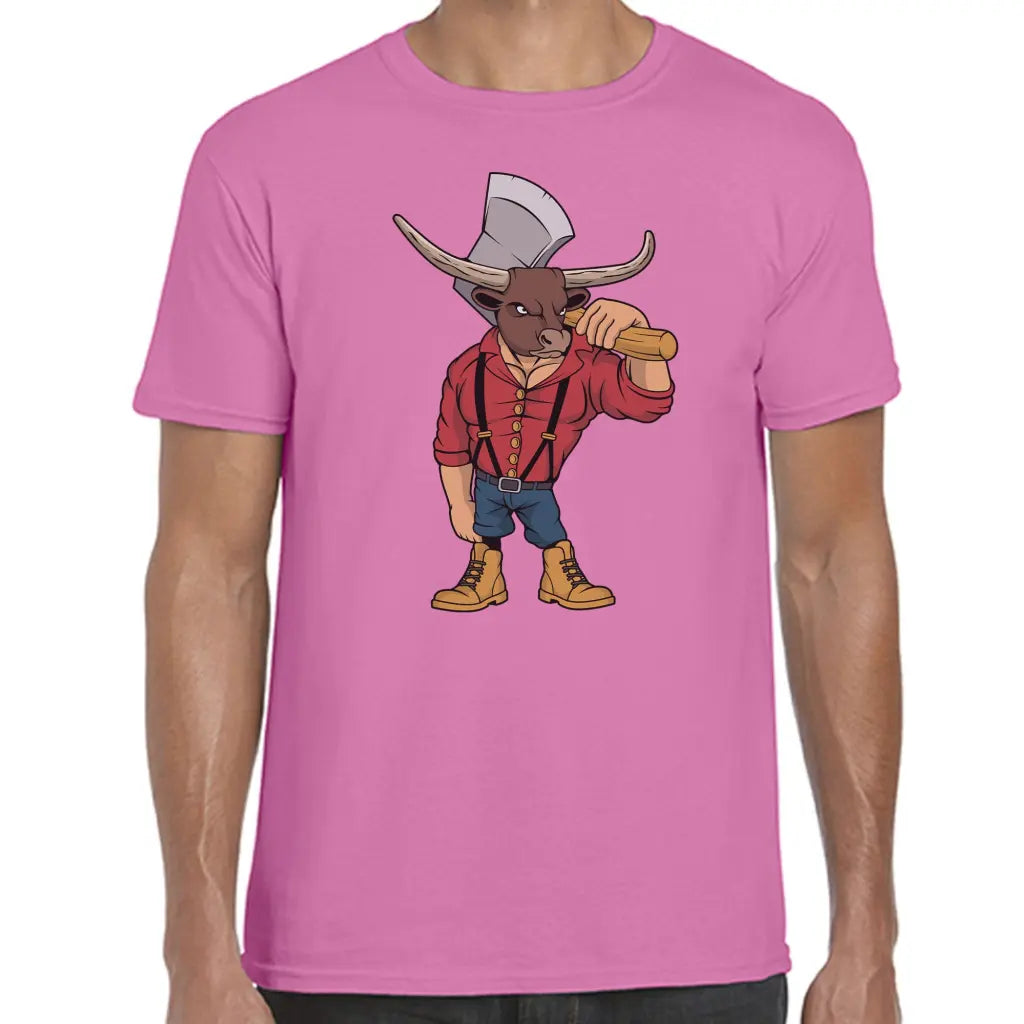 Lumberjack Bull T-Shirt - Tshirtpark.com