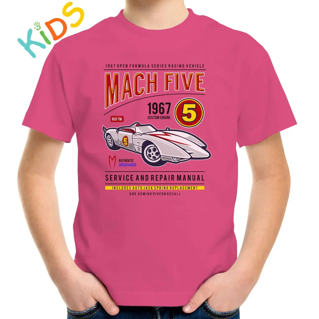 Mach Five Kids T-shirt - Tshirtpark.com