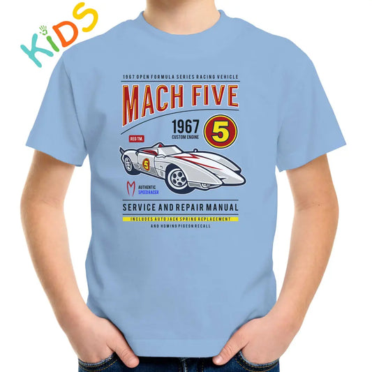 Mach Five Kids T-shirt - Tshirtpark.com