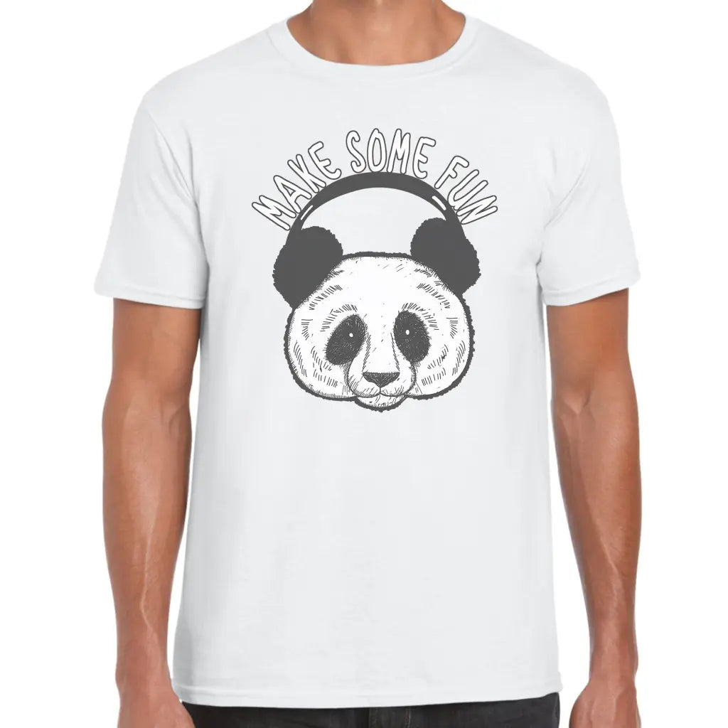 Make Some Fun Panda T-Shirt - Tshirtpark.com