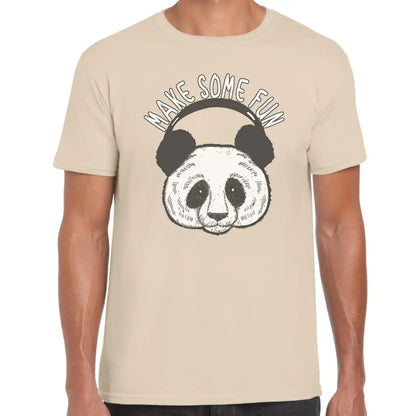 Make Some Fun Panda T-Shirt - Tshirtpark.com