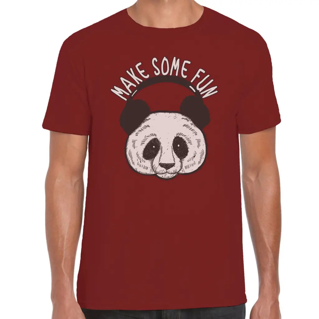 Make Some Fun Panda T-Shirt - Tshirtpark.com