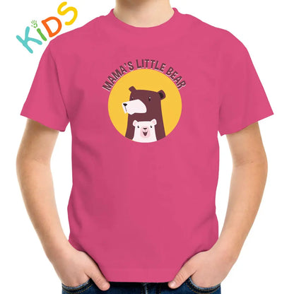 Mama’s Little Bear Kids T-shirt - Tshirtpark.com