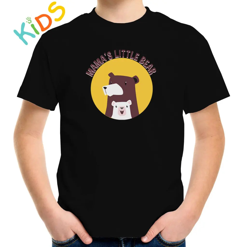 Mama’s Little Bear Kids T-shirt - Tshirtpark.com