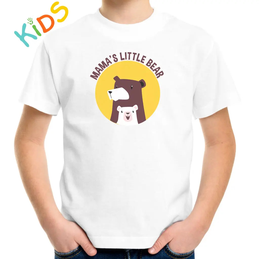 Mama’s Little Bear Kids T-shirt - Tshirtpark.com