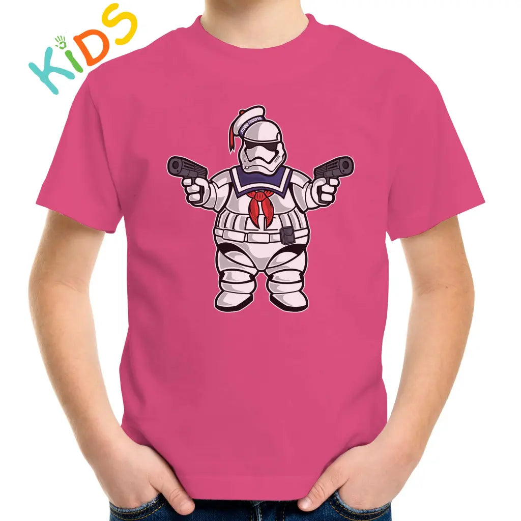 Marshmallow Trooper Kids T-shirt - Tshirtpark.com