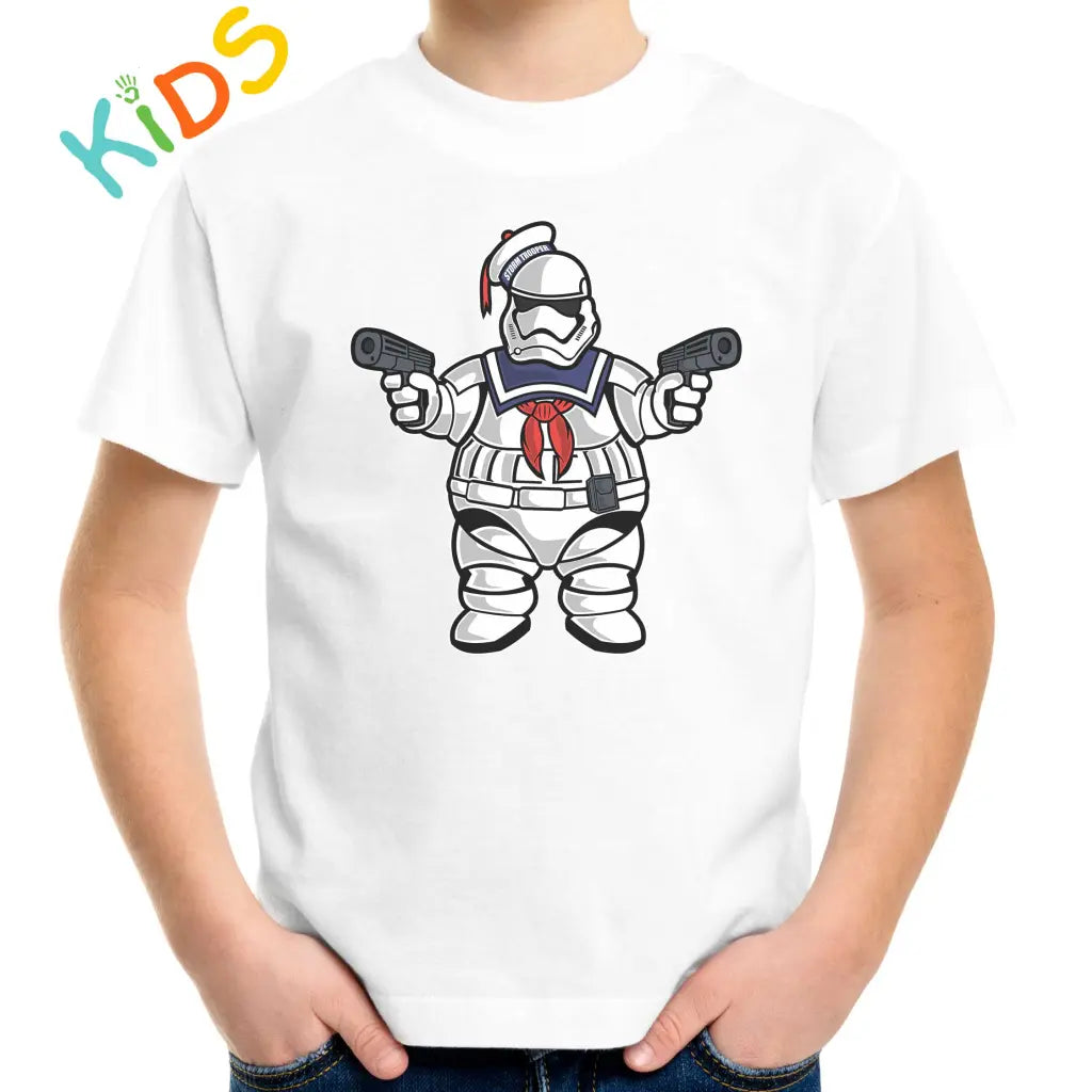 Marshmallow Trooper Kids T-shirt - Tshirtpark.com