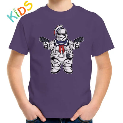 Marshmallow Trooper Kids T-shirt - Tshirtpark.com