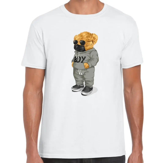 Mask Boy Teddy T-Shirt - Tshirtpark.com