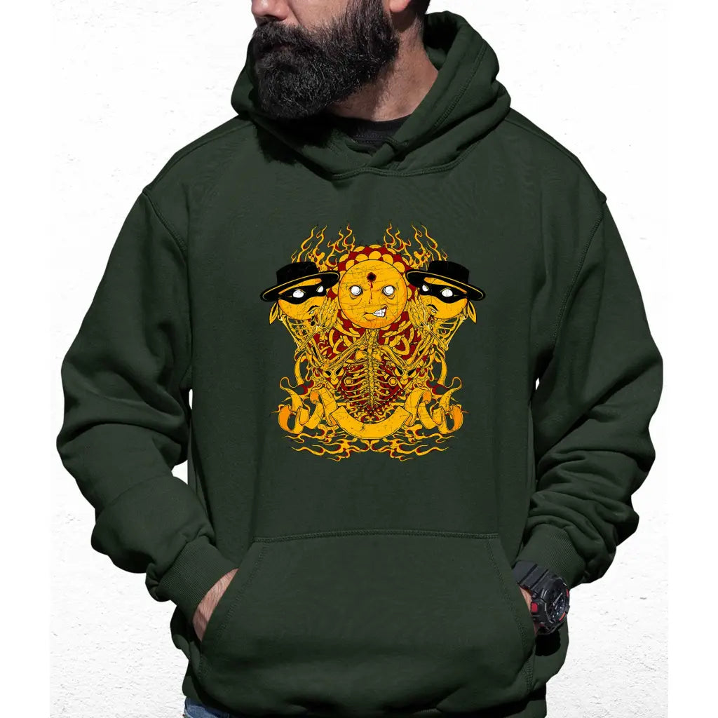 Masked Faces Colour Hoodie - Tshirtpark.com