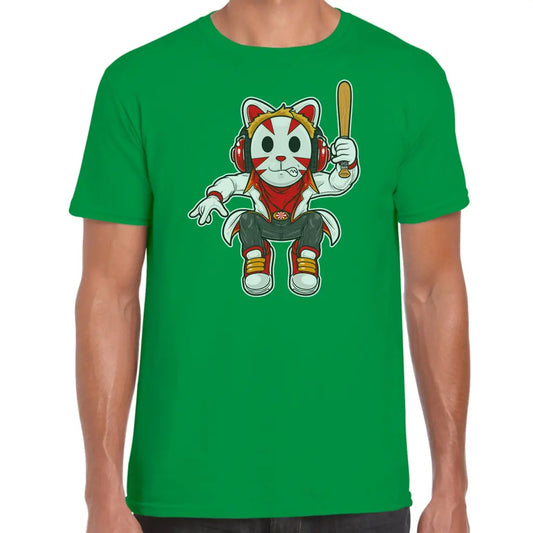 Masked Kitty T-Shirt - Tshirtpark.com