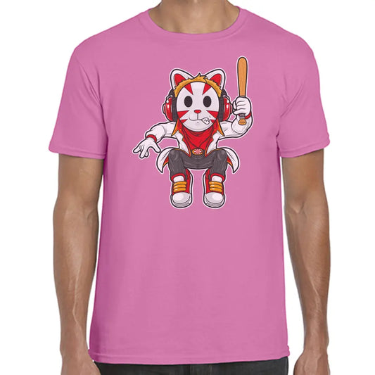 Masked Kitty T-Shirt - Tshirtpark.com