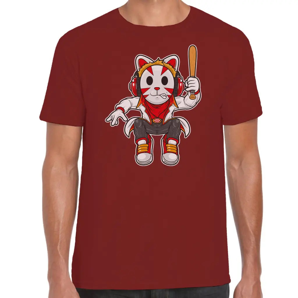 Masked Kitty T-Shirt - Tshirtpark.com