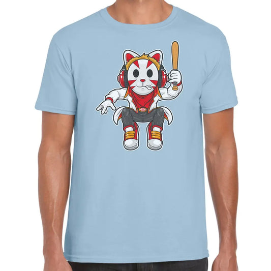 Masked Kitty T-Shirt - Tshirtpark.com