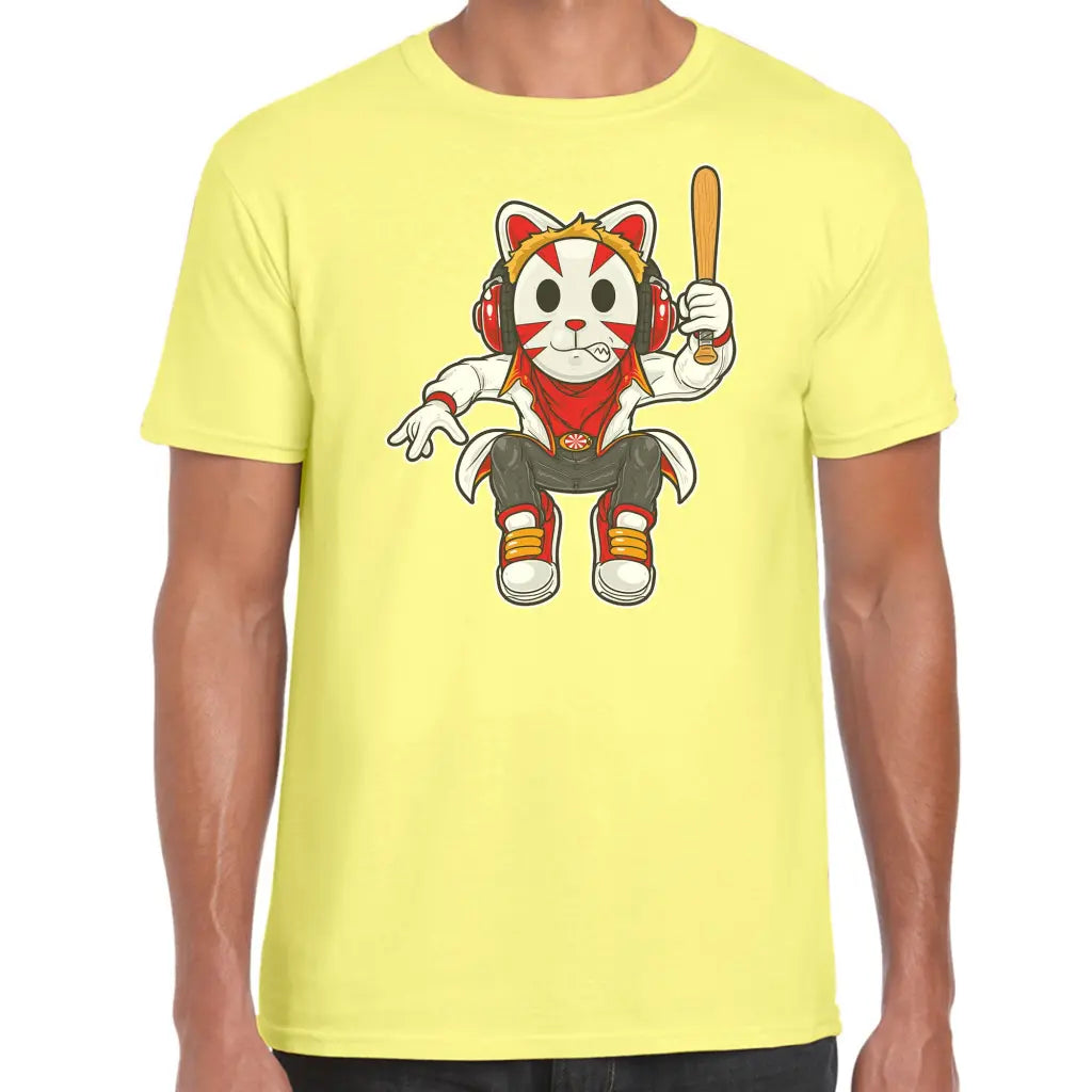 Masked Kitty T-Shirt - Tshirtpark.com