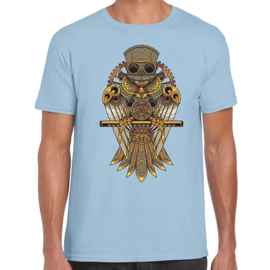 Mechanical Owl Hat T-Shirt - Tshirtpark.com