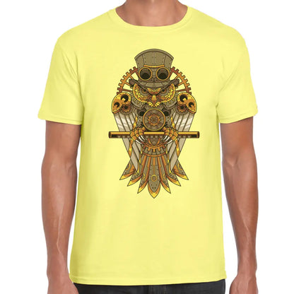 Mechanical Owl Hat T-Shirt - Tshirtpark.com