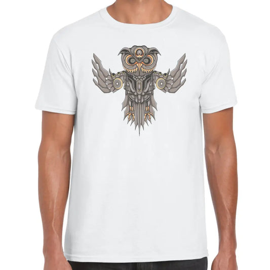 Mechanical Owl T-Shirt - Tshirtpark.com