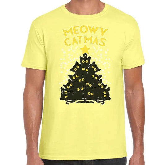 Meow Catmas T-Shirt - Tshirtpark.com