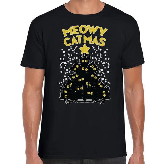 Meow Catmas T-Shirt - Tshirtpark.com