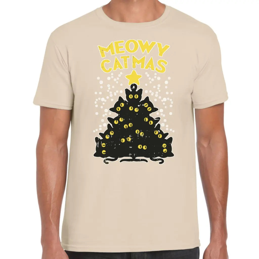 Meow Catmas T-Shirt - Tshirtpark.com