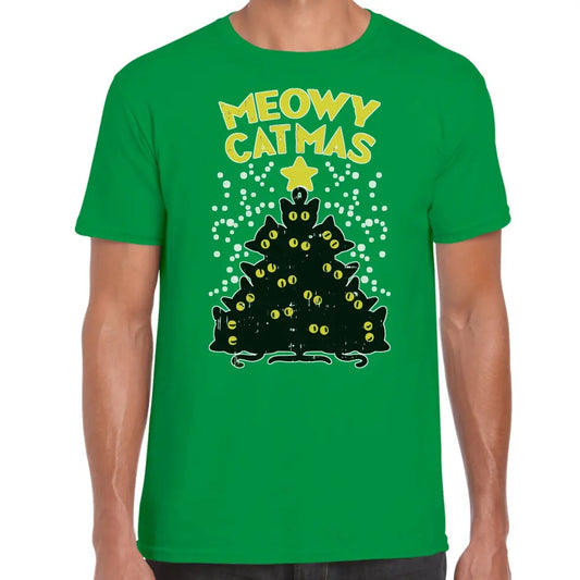 Meow Catmas T-Shirt - Tshirtpark.com