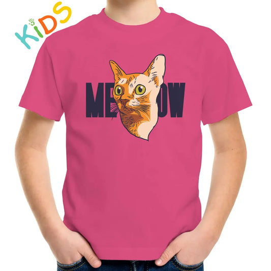 Meow Fun Kids T-shirt - Tshirtpark.com