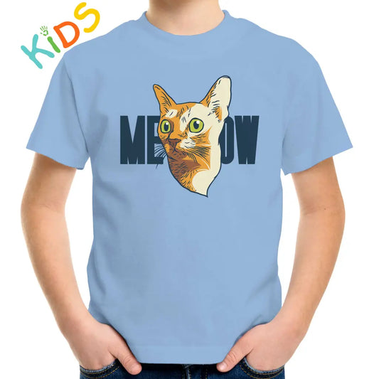 Meow Fun Kids T-shirt - Tshirtpark.com