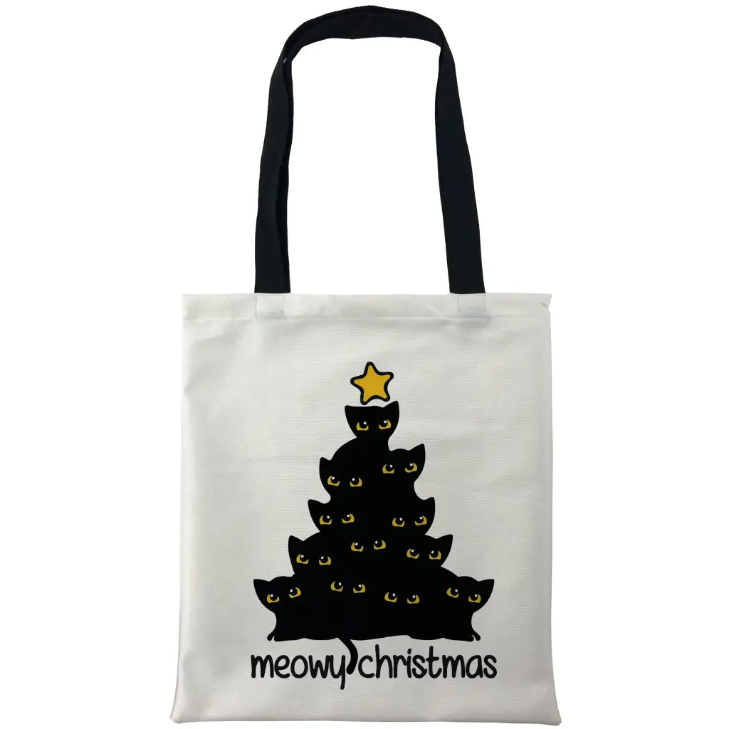 Meowy Catmas Bags - Tshirtpark.com