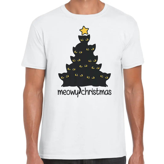 Meowy Catmas T-Shirt - Tshirtpark.com