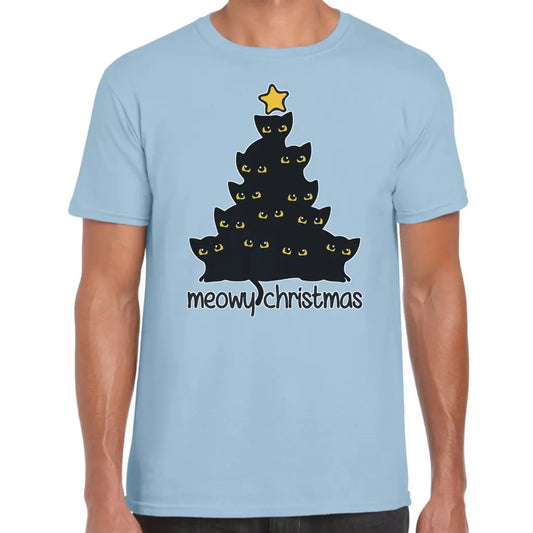 Meowy Catmas T-Shirt - Tshirtpark.com