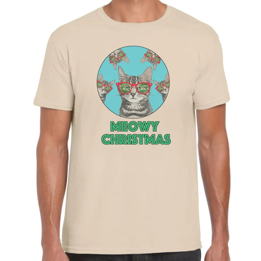 Meowy Christmas T-Shirt - Tshirtpark.com