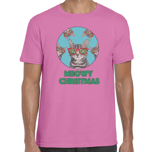 Meowy Christmas T-Shirt - Tshirtpark.com