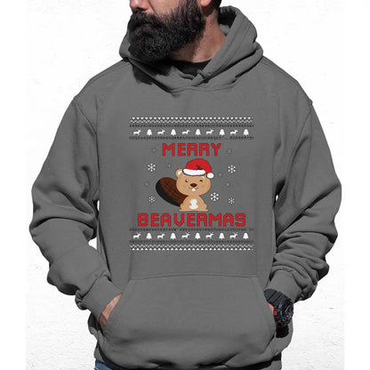 Merry Beavermas Colour Hoodie - Tshirtpark.com