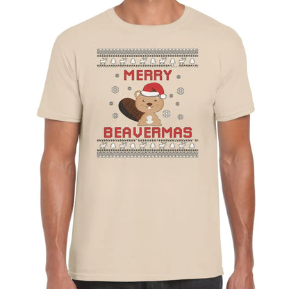 Merry Beavermas T-Shirt - Tshirtpark.com