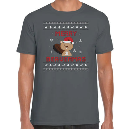 Merry Beavermas T-Shirt - Tshirtpark.com